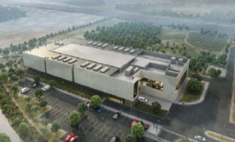 Construction d’un Data Center sur le site de Marne Est, dans le Parc d’Entreprises du Val d’Europe à Bailly Romainvilliers en Seine et Marne