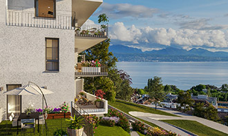 Construction de trois immeubles d'habitation - Chemin de Bon Abri à Lausanne