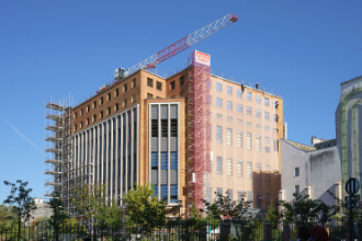 Restructuration d’un ensemble immobilier tertiaire - 107ter, rue du Faubourg Saint Denis, Paris 10ème
