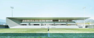 Construction d’une tribune pour le stade de Chambéry