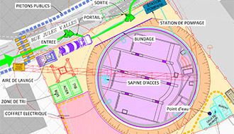 Réalisation d'un bassin de pollution sur le terrain rue Jules Valles à Villerupt