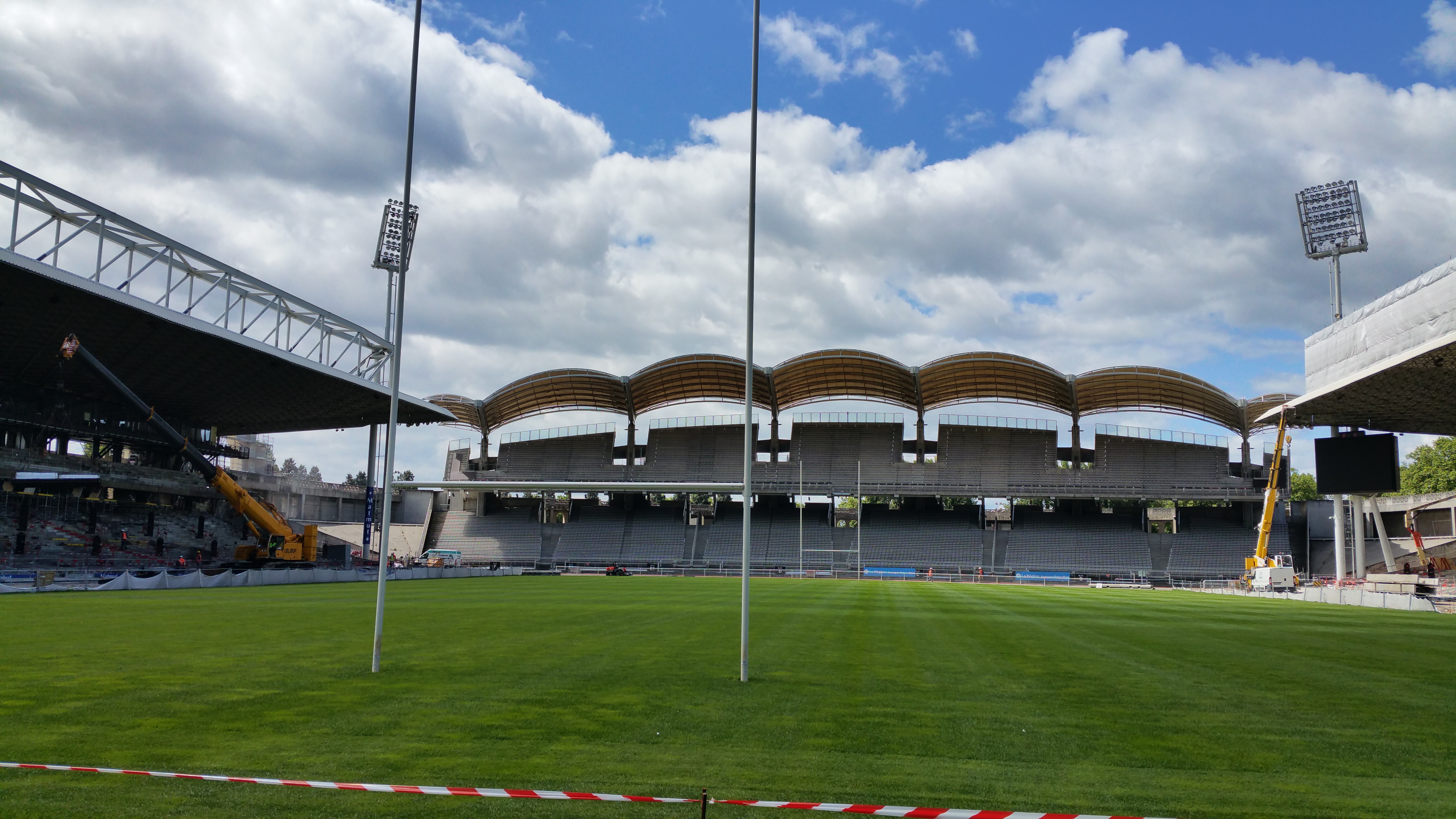 La rénovation du stade de Gerland